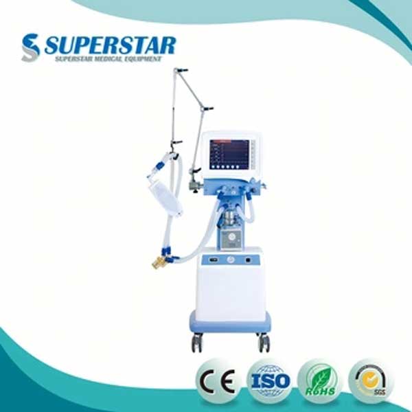 Non-invasive และ Invasive Ventilator Superstar S1100